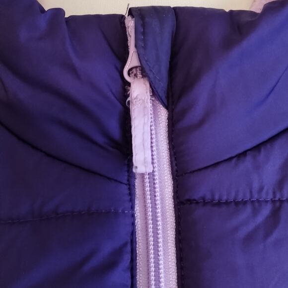 Roebuck & Co. NEW Purple Tonal Pocketed Quilted Puffer Jacket Ski Coat XL 16 - Picture 2 of 14